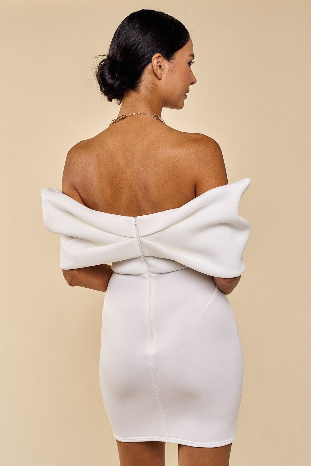 Off The Shoulder Mini Dress