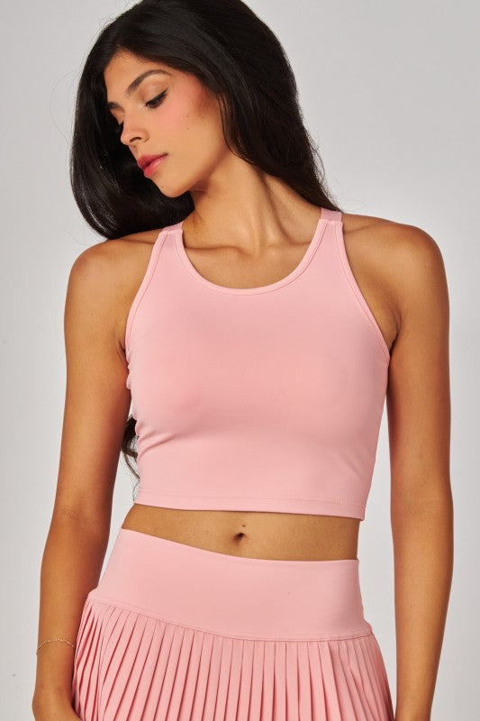 Airlift Cross Back Tank Top