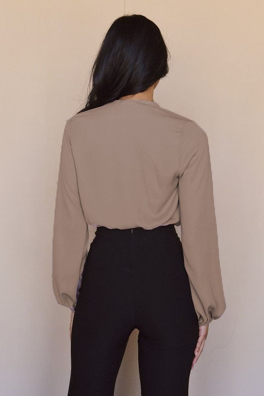 Chiffon Bodysuit