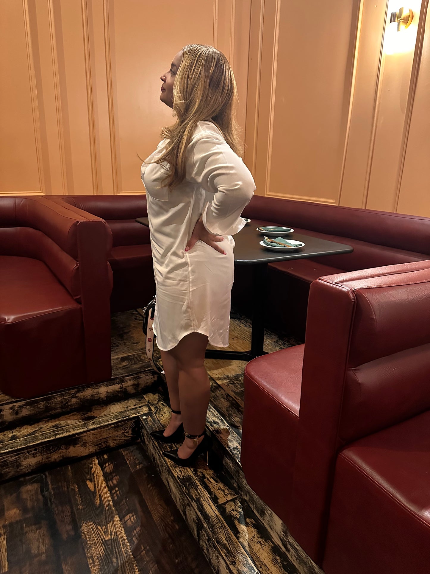 Oversized Shirt Dress