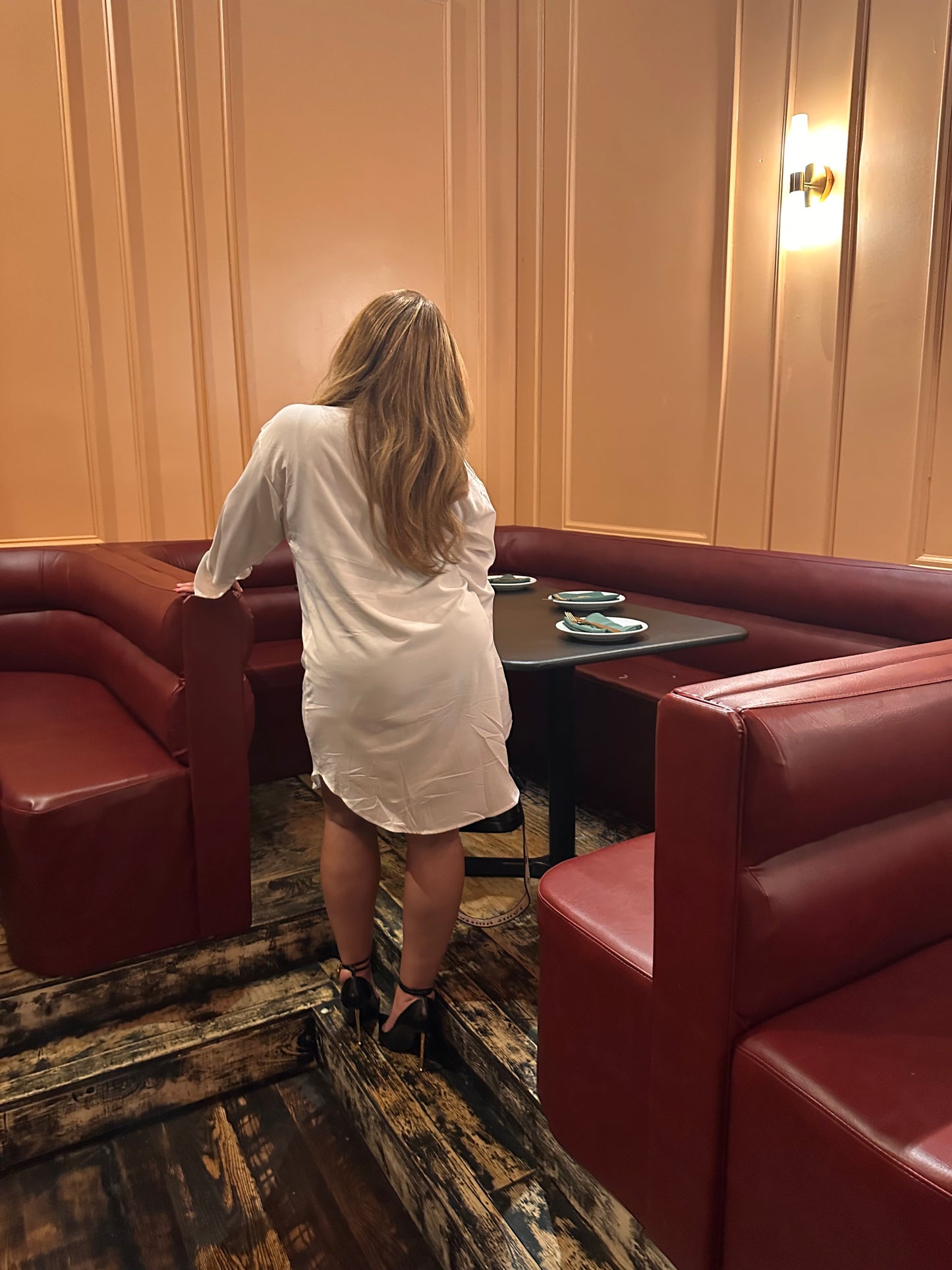 Oversized Shirt Dress