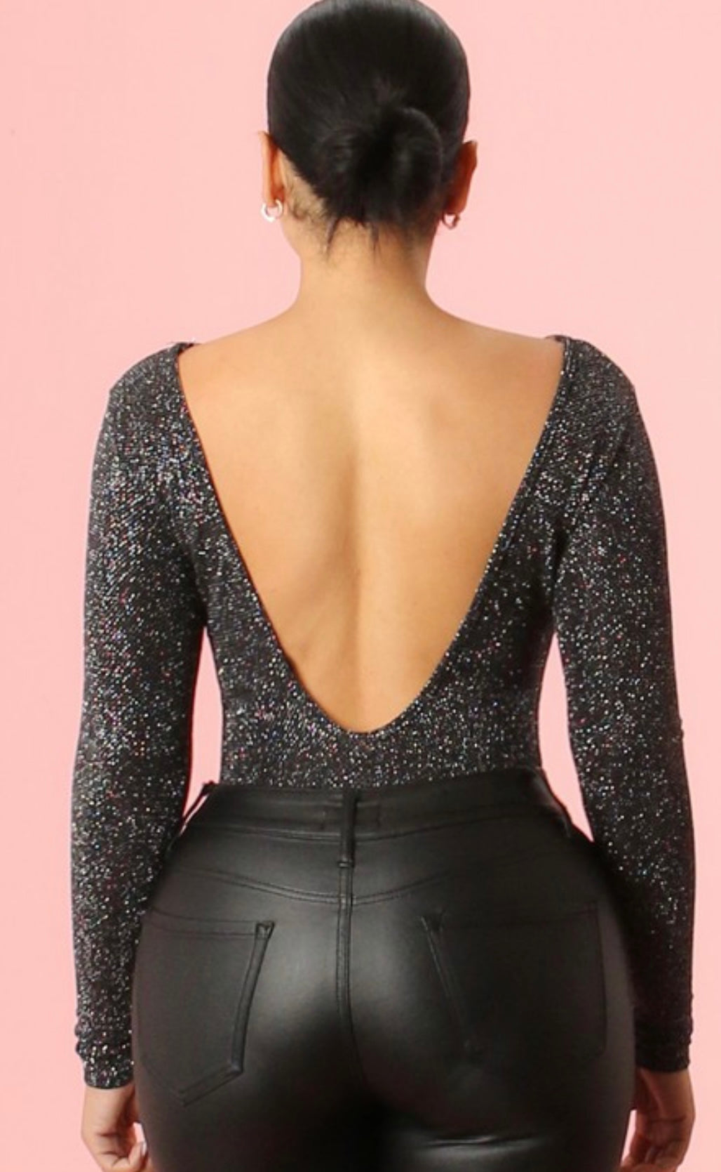 Shimmer Bodysuit Top