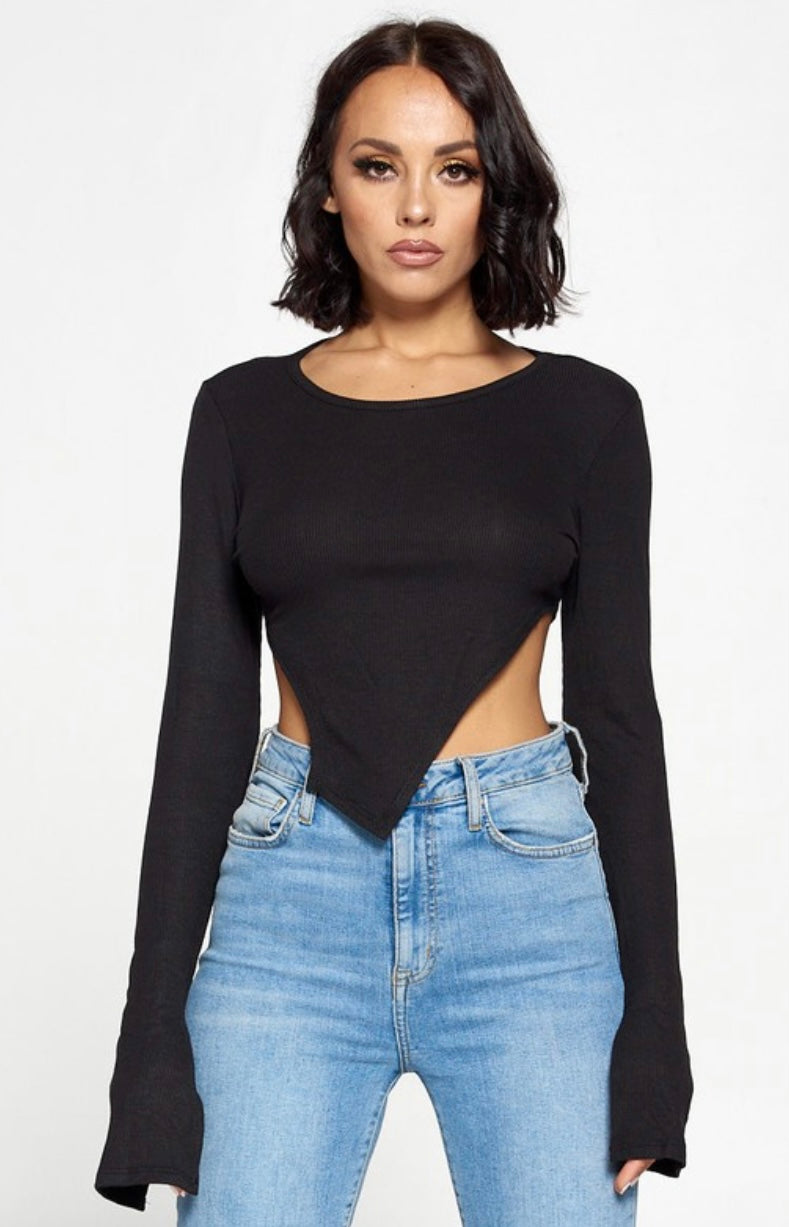 Asymmetrical Crop Top
