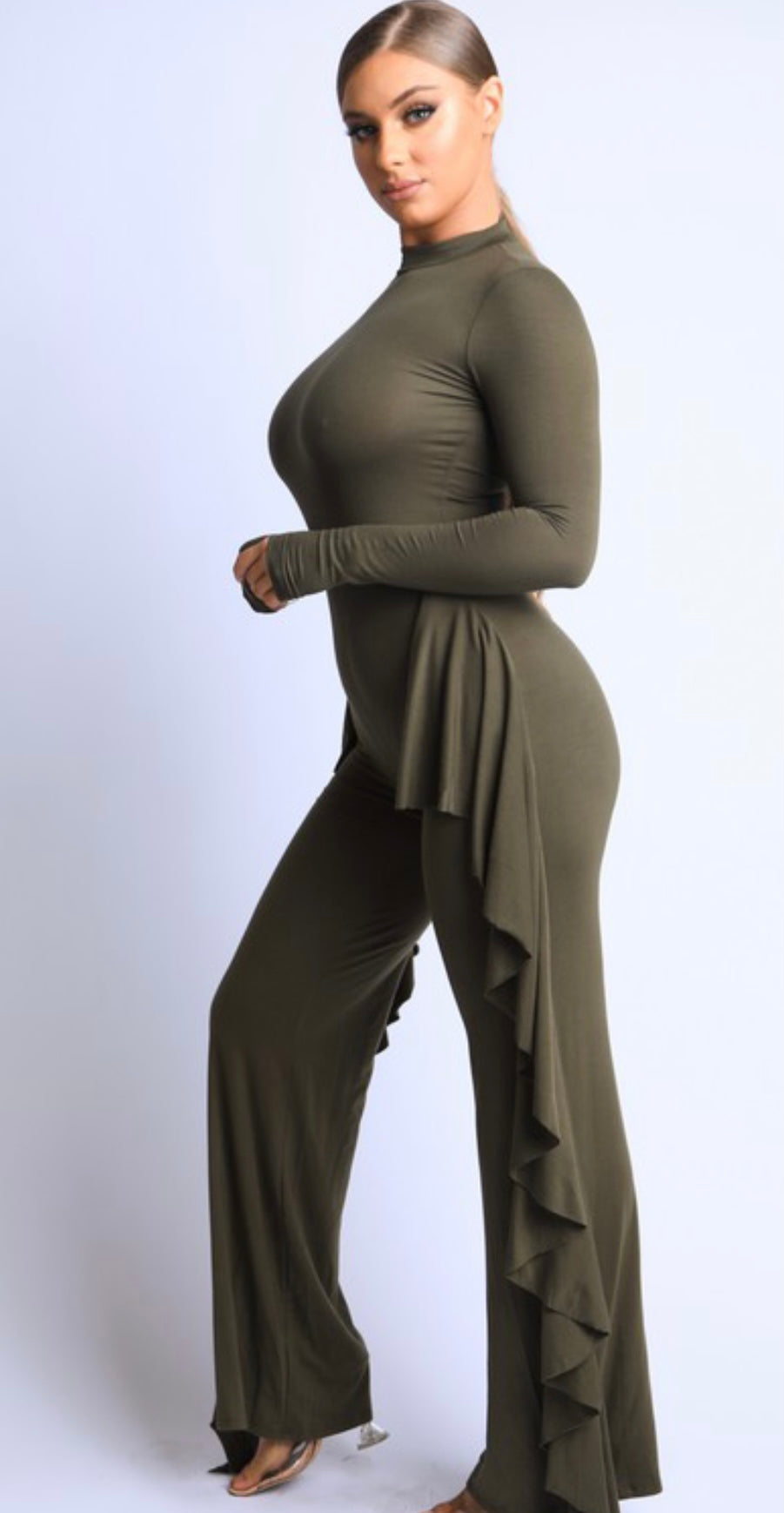 Ruffle Jumpsuit