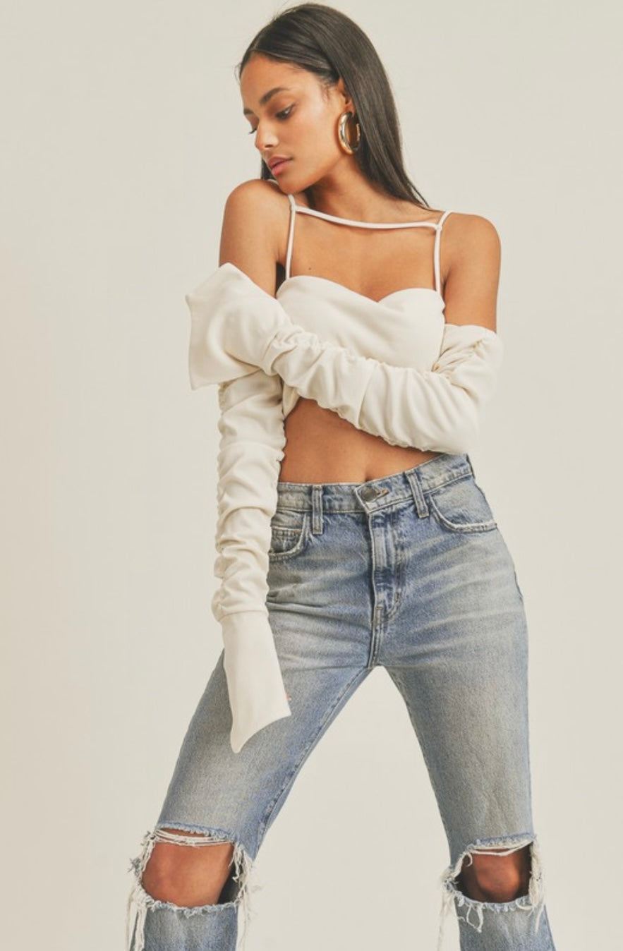 Long Sleeve Crop Top