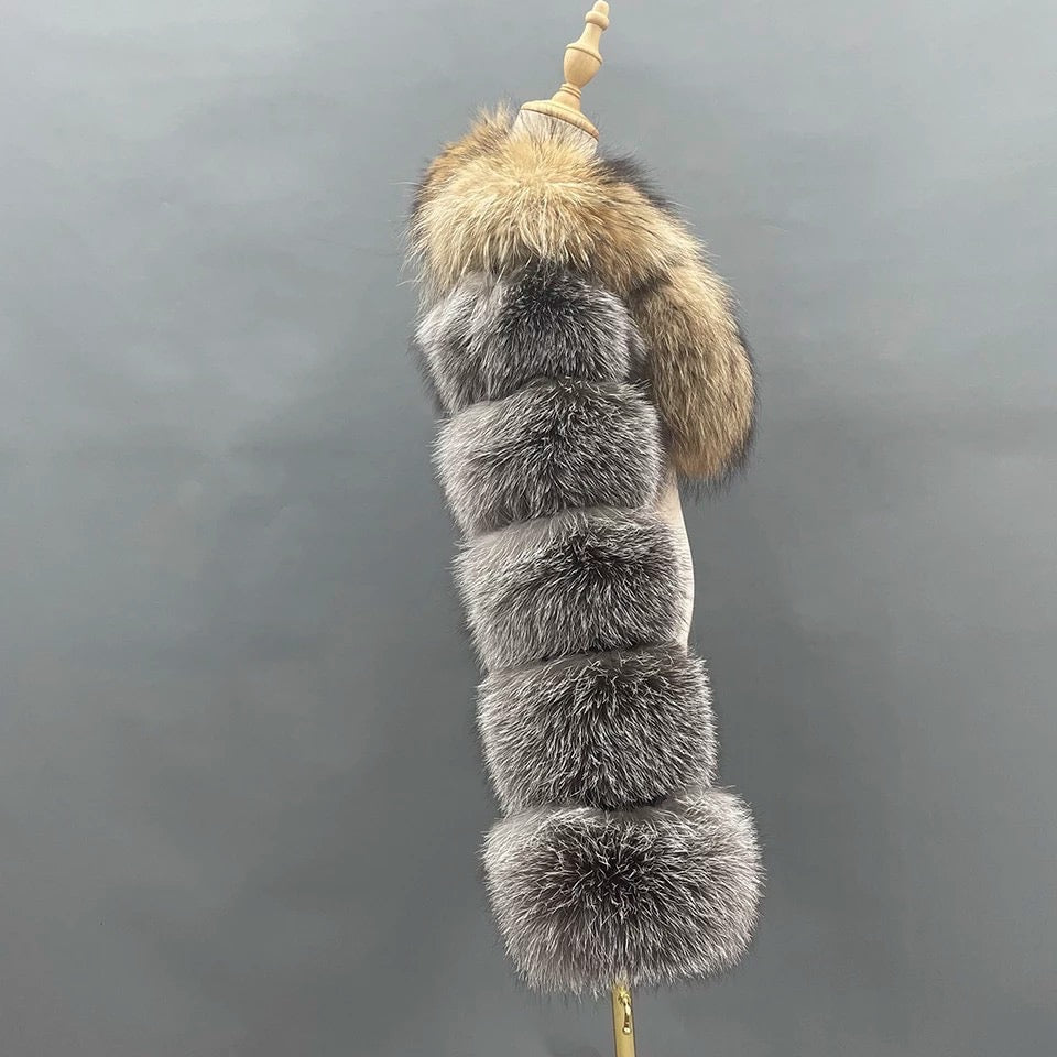 Crop Fur Bomber