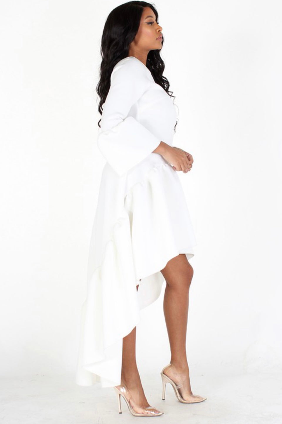 Hi-Lo Maxi Dress