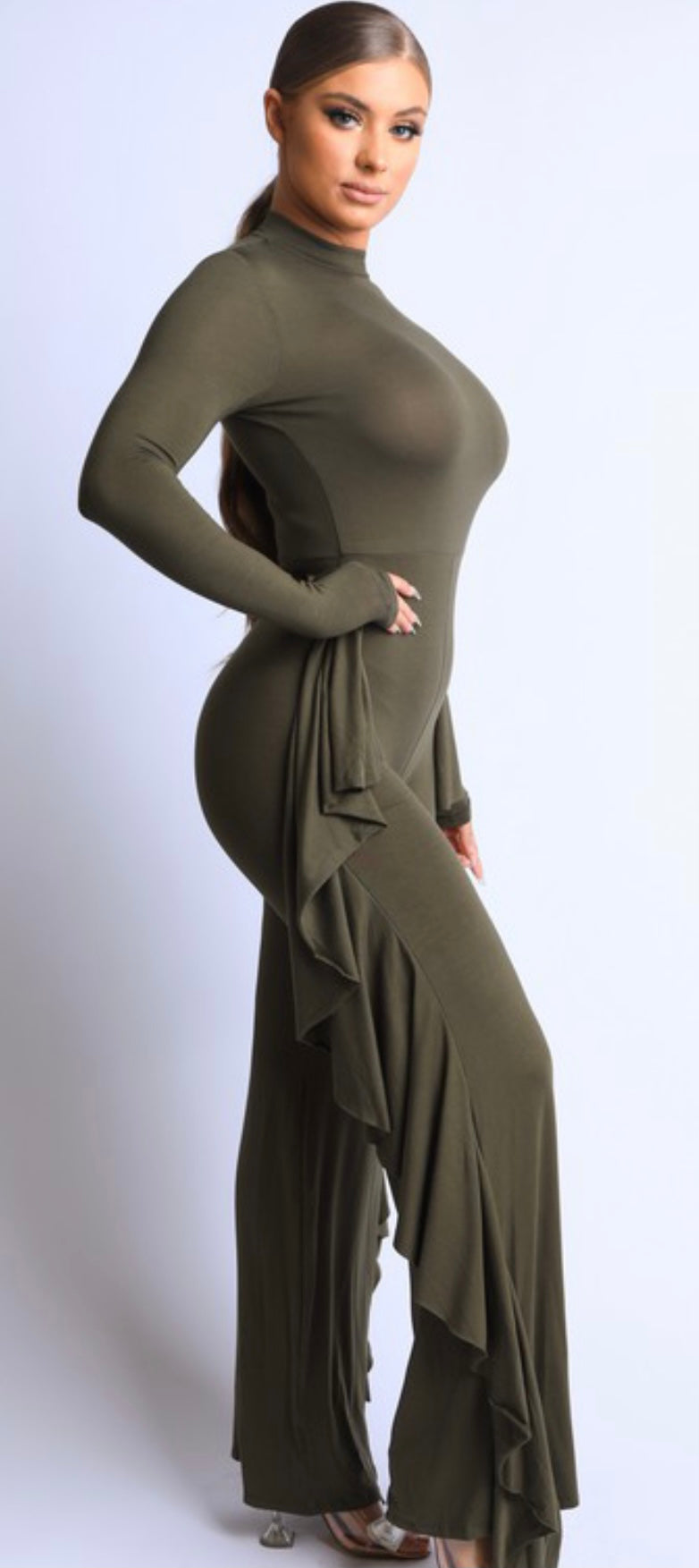 Ruffle Jumpsuit