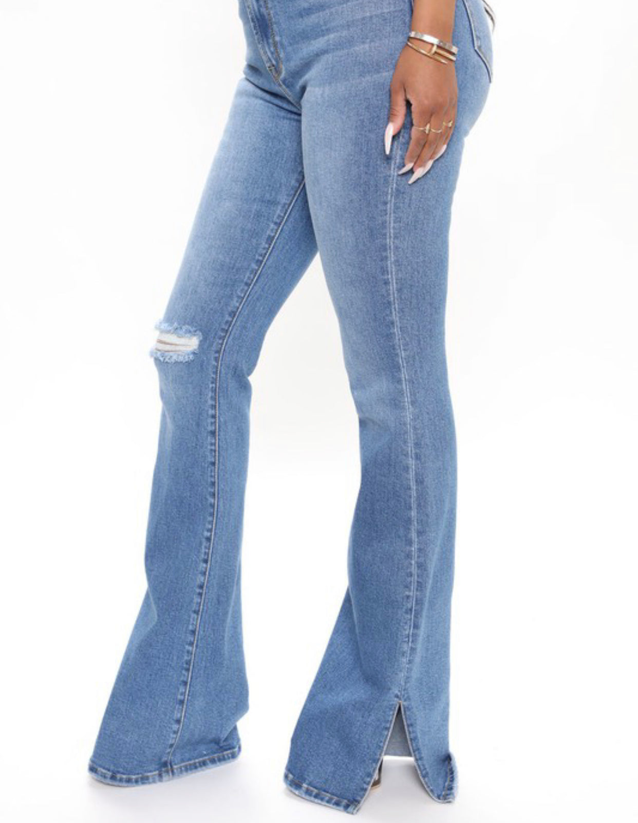 High Rise Flare Jeans