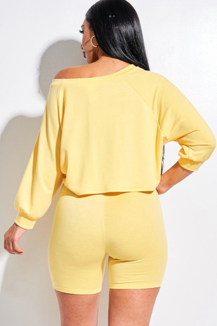 Sunshine Biker Shorts and Crop Top