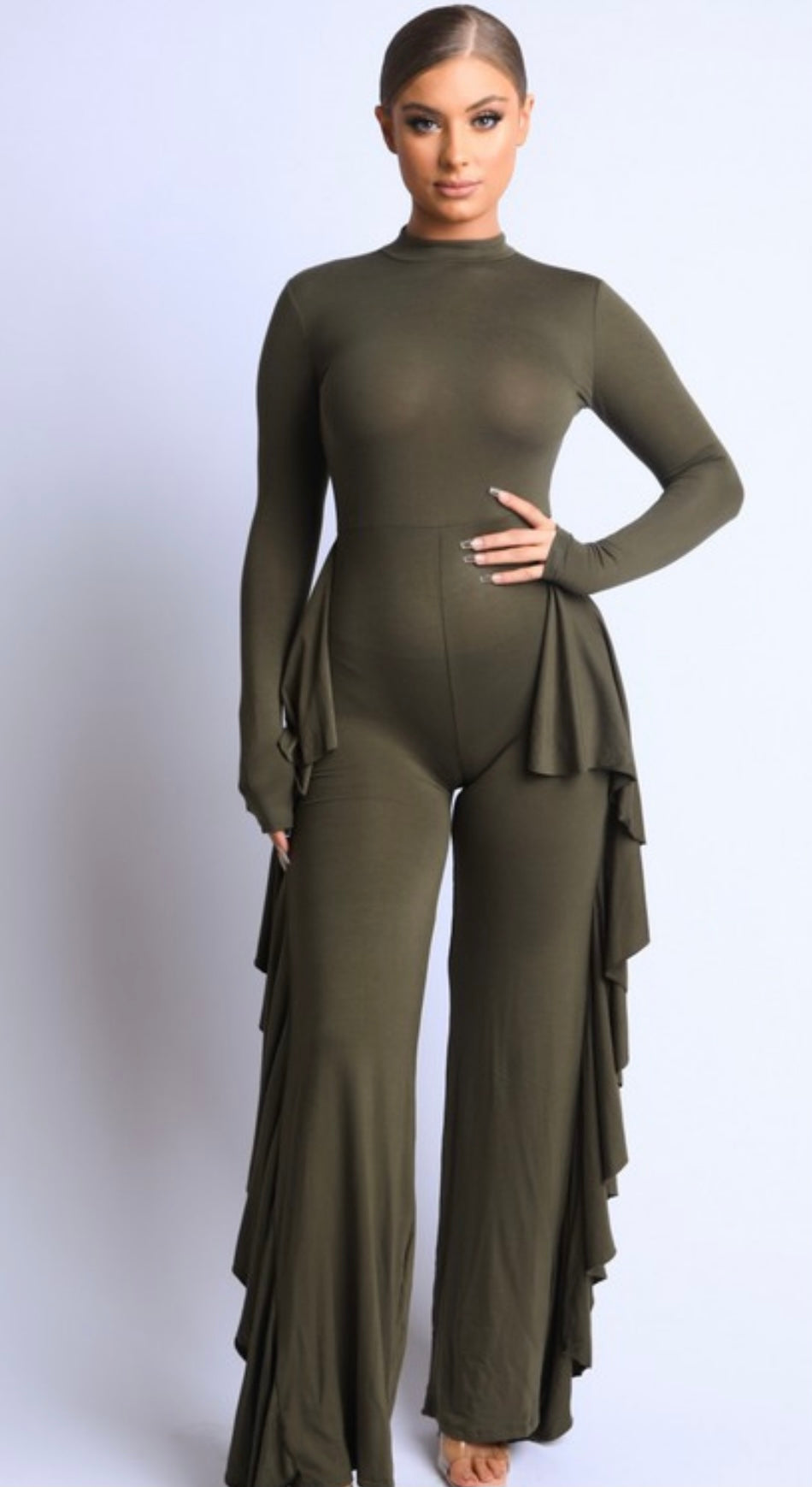 Ruffle Jumpsuit