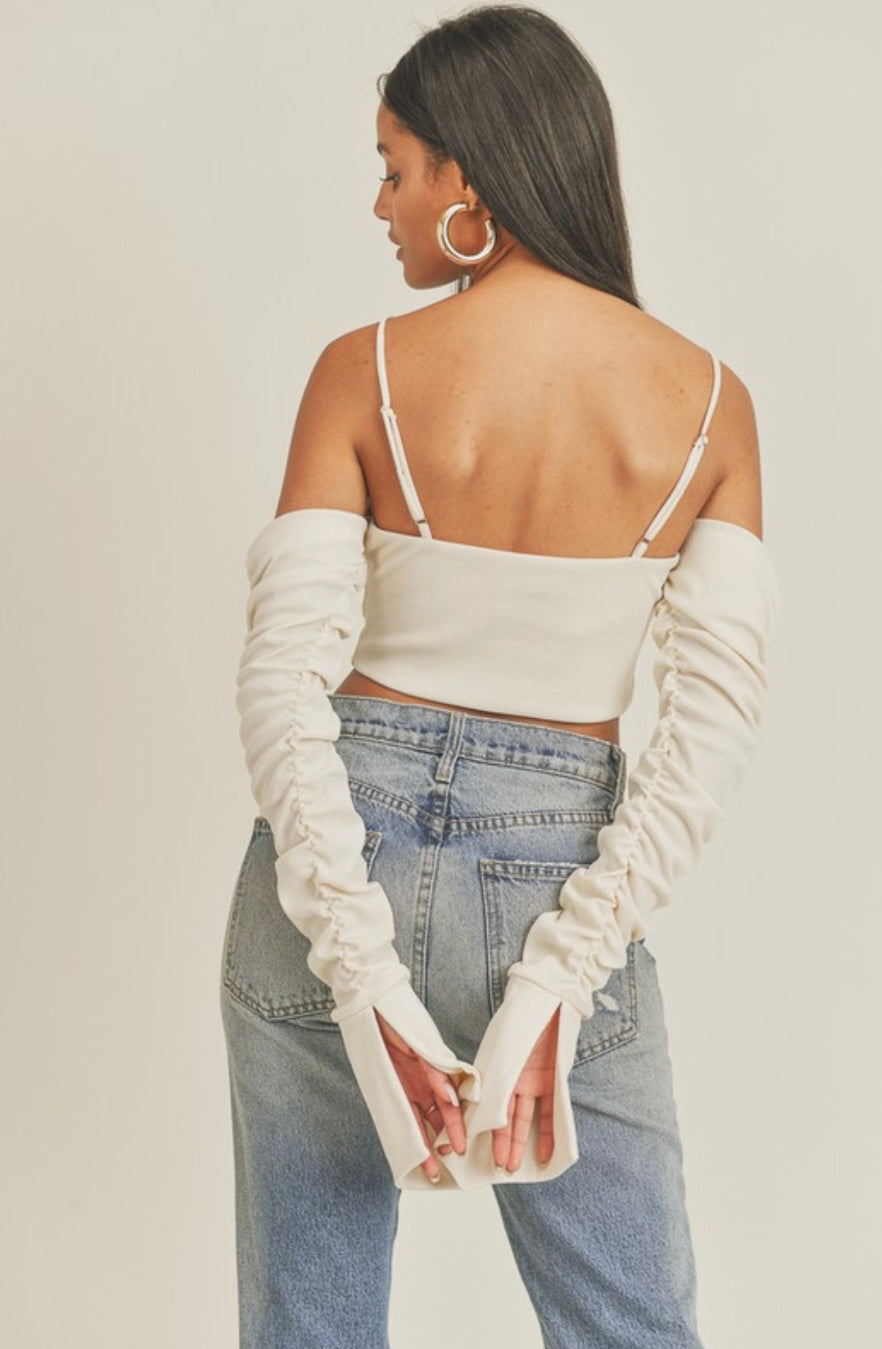 Long Sleeve Crop Top