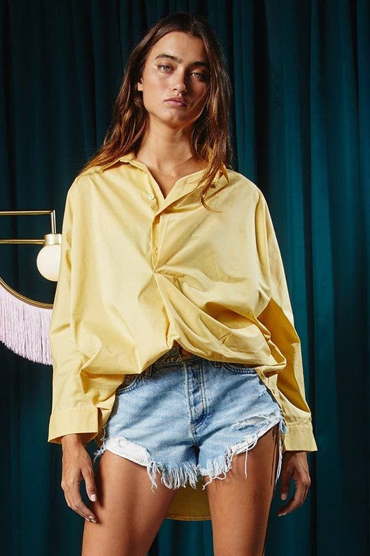 Button Up Oversized Shirt