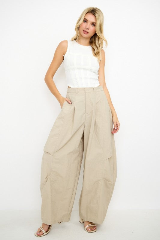 High Waist Balloon Pants