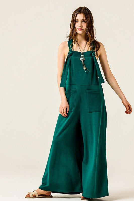 Adjustable Straps Front Pocket Overalls