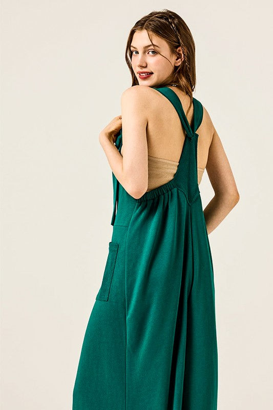 Adjustable Straps Front Pocket Overalls