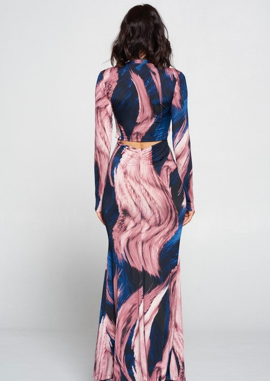 Multi Color Maxi Dress