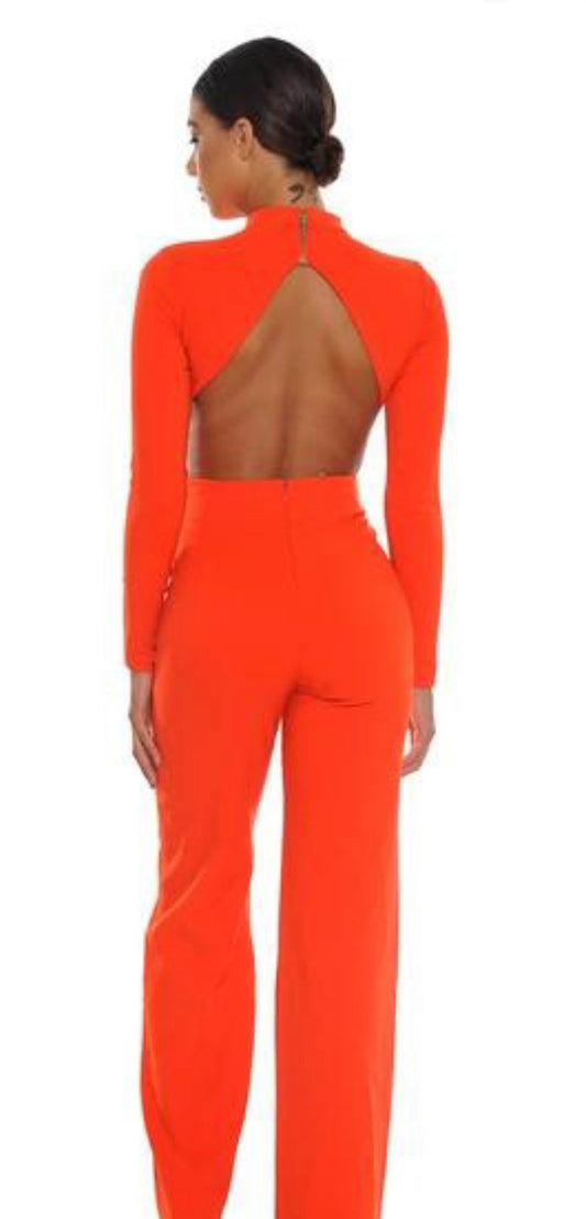 Back Out One Piece Jumpsuit